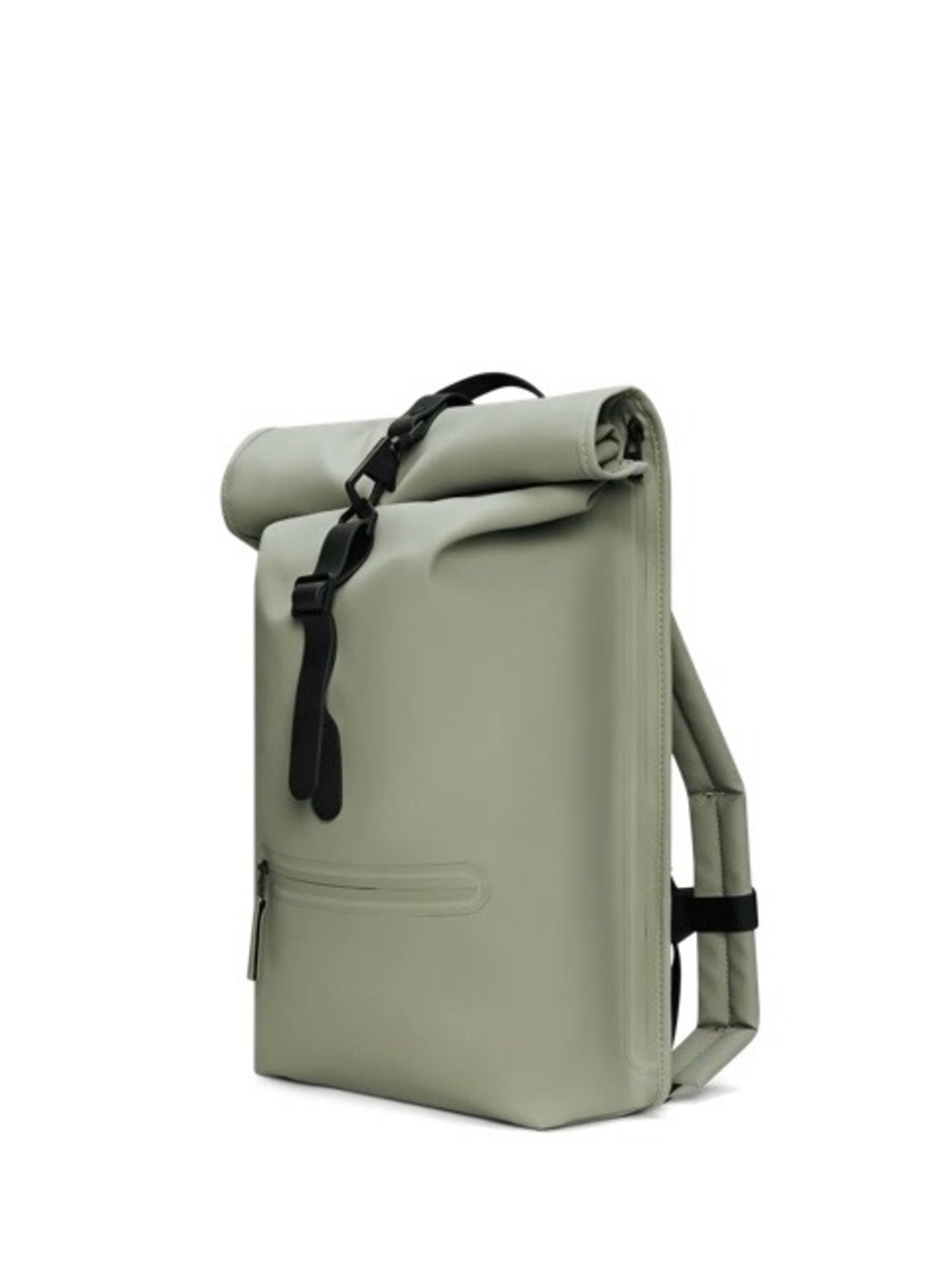 NEW  RAINS Rolltop Rucksack W3 Backpack in Drift - Picture 3 of 9